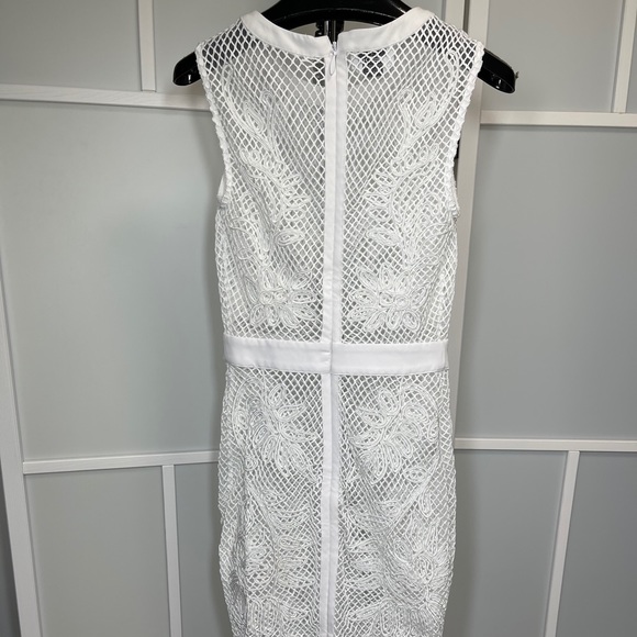 Bebe Lace Mesh Dress - Picture 2 of 6